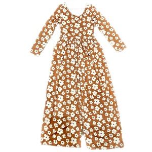 SweetHoney Leggy Romper - Honeycomb Blooms Sz 8